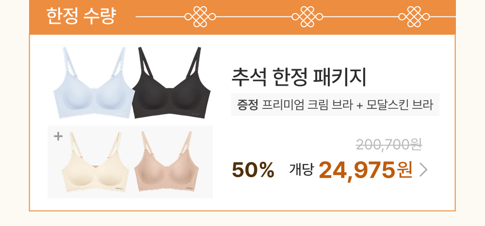 추석 한정 패키지